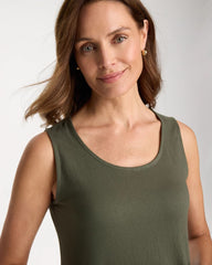 Kelp Forest Knit Gauze Tank