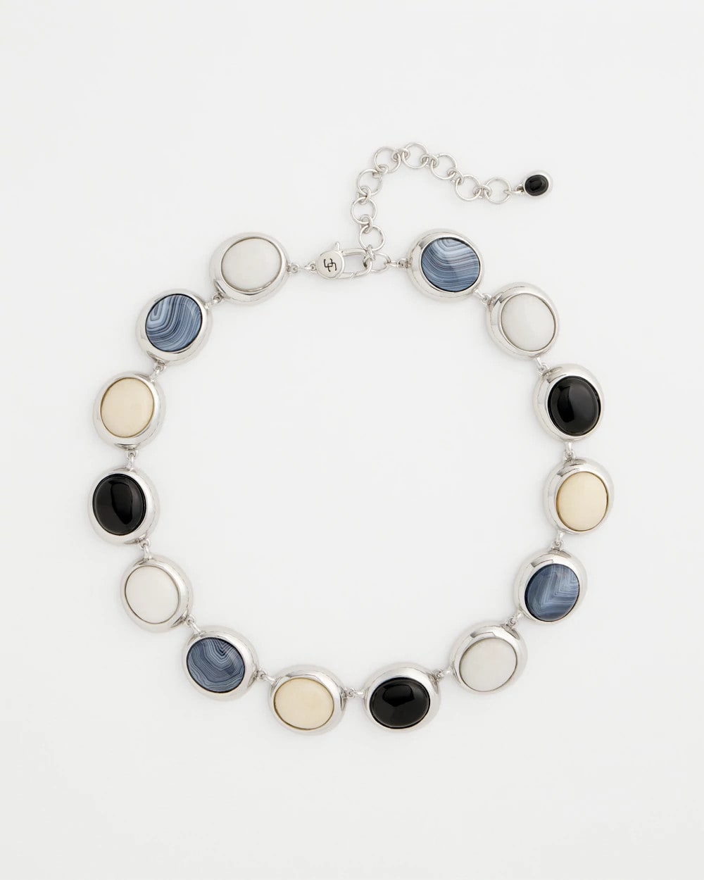 Neutral Short Polka Dot Collar
