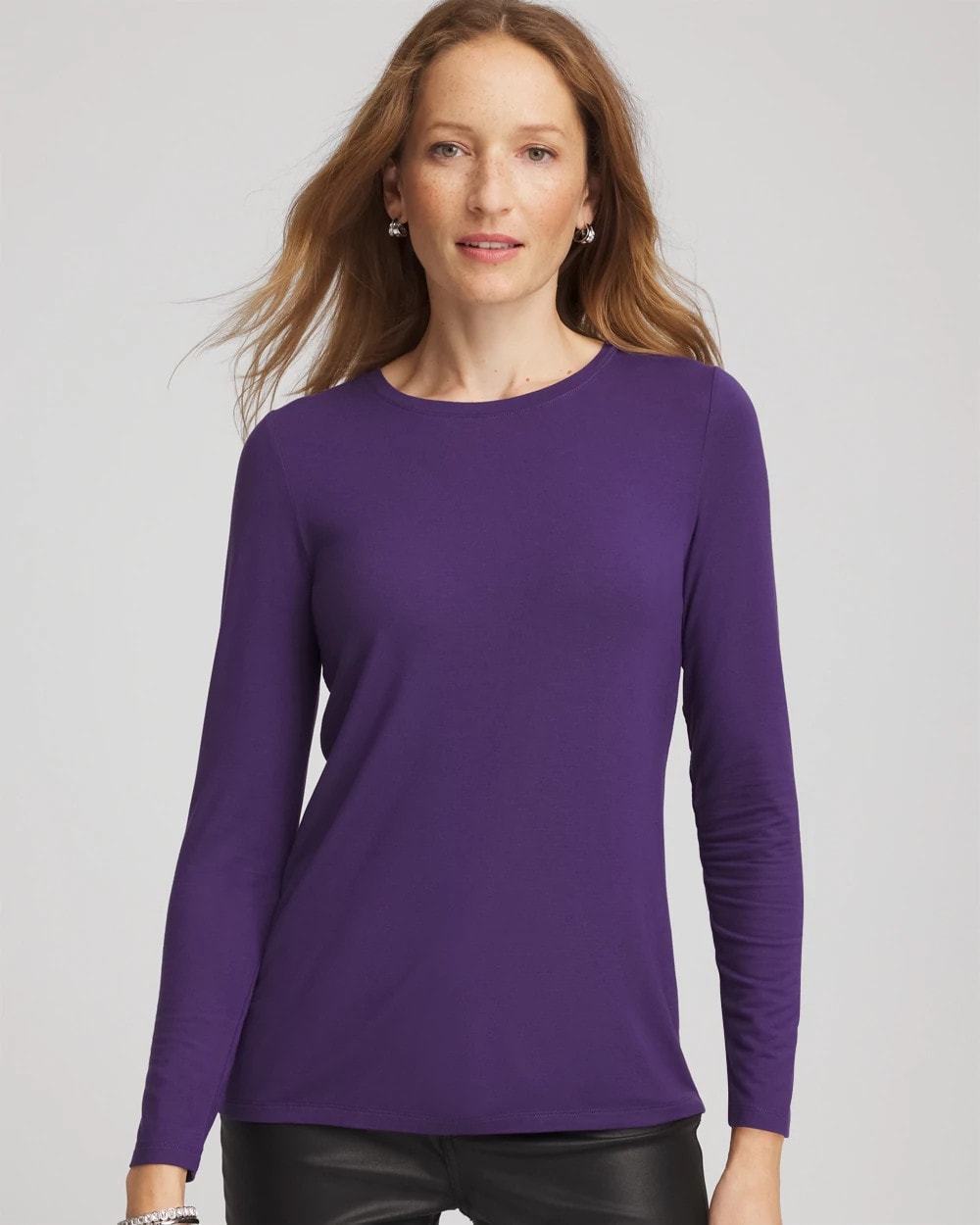 Purple Elixir Touch of Cool™ Layering Tee