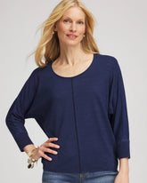 Riviera Authentic Dolman Denim Tee