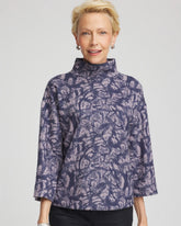 Indigo Sky Animal Cozy Turtleneck