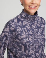 Indigo Sky Animal Cozy Turtleneck