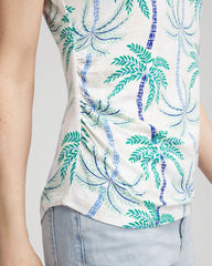 Alabaster Cap Sleeve Dolman Tee