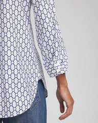 Passport Blue No Iron™ Chain Connection Shirt