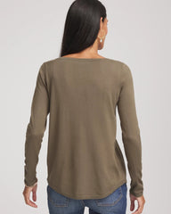 Nettle Leaf Ella Bateau Pullover Sweater