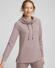 Taupe Heather Zenergy® Soft Tunic