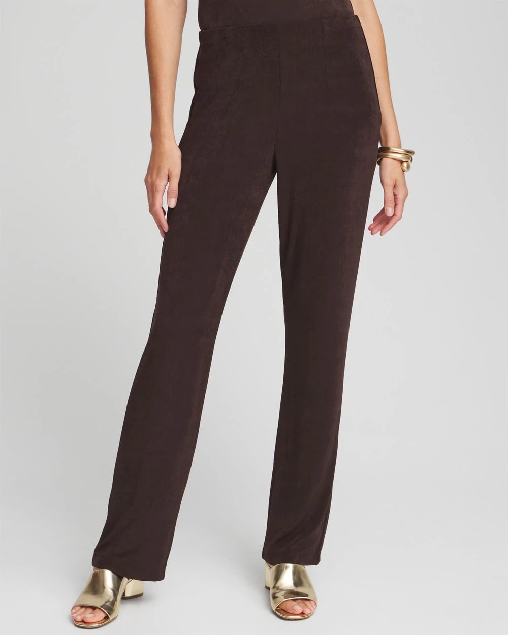 Cocoa Bean Petite Travelers™ No Tummy Pants
