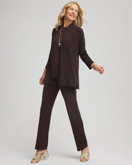 Cocoa Bean Petite Travelers™ No Tummy Pants