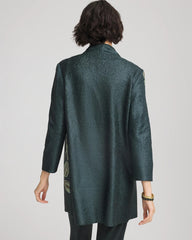 Darkest Spruce Travelers™ Collection Artisanal Crushed Reversible Jacket