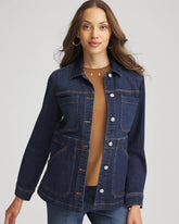 Morning Star Indigo Denim Field Jacket