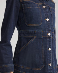 Morning Star Indigo Denim Field Jacket