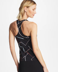 Black/Multi Gottex Kai D-Cup Tankini