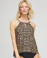 Black/Multi Miraclesuit® Topkapi Tankini