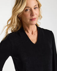 Travelers Black Travelers™ V-Neck Kimono Top