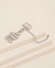 Silver Silvertone Necklace Converter