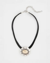 Mixed Metals Mixed Metal Pendant Necklace