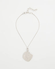 Silver Short Silver Pendant