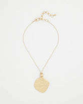 Gold Short Gold Pendant