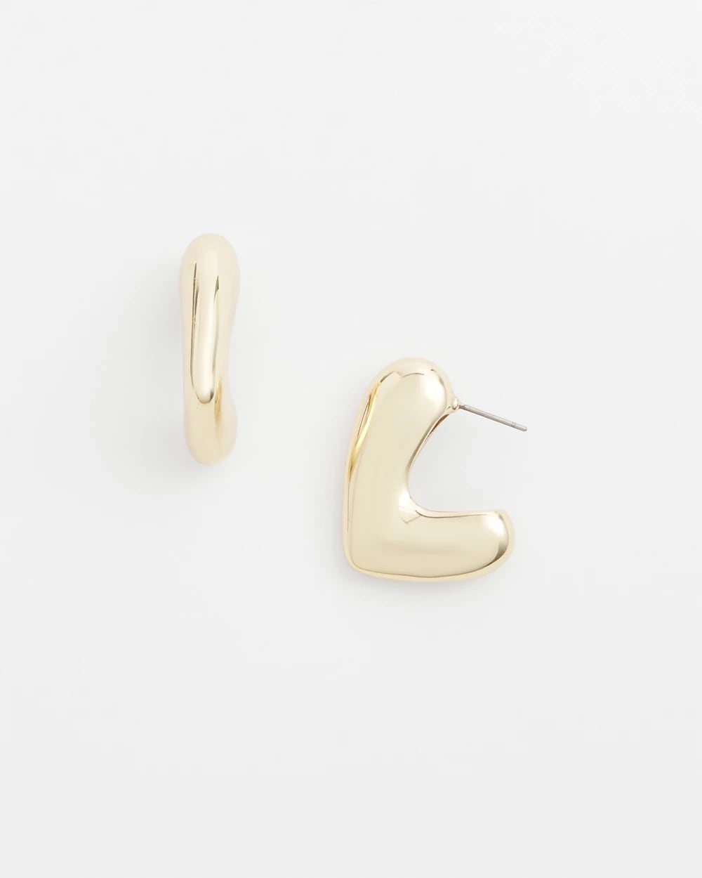 Gold No Droop® Gold Tone Mini Hoops