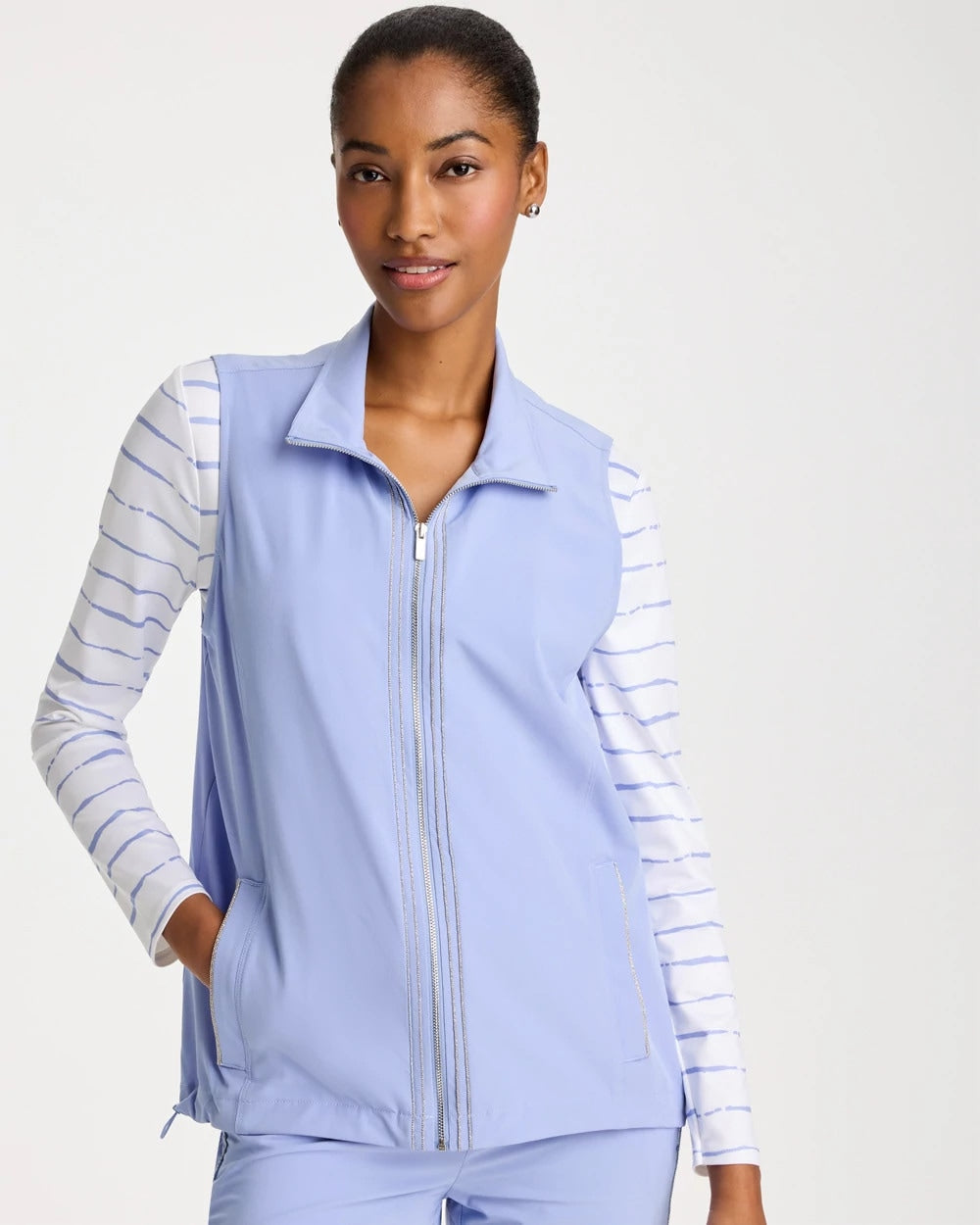 Blue Muse Zenergy® UPF Caviar Vest