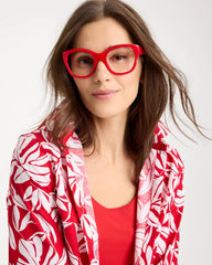 Red Large Red Cateye Readers