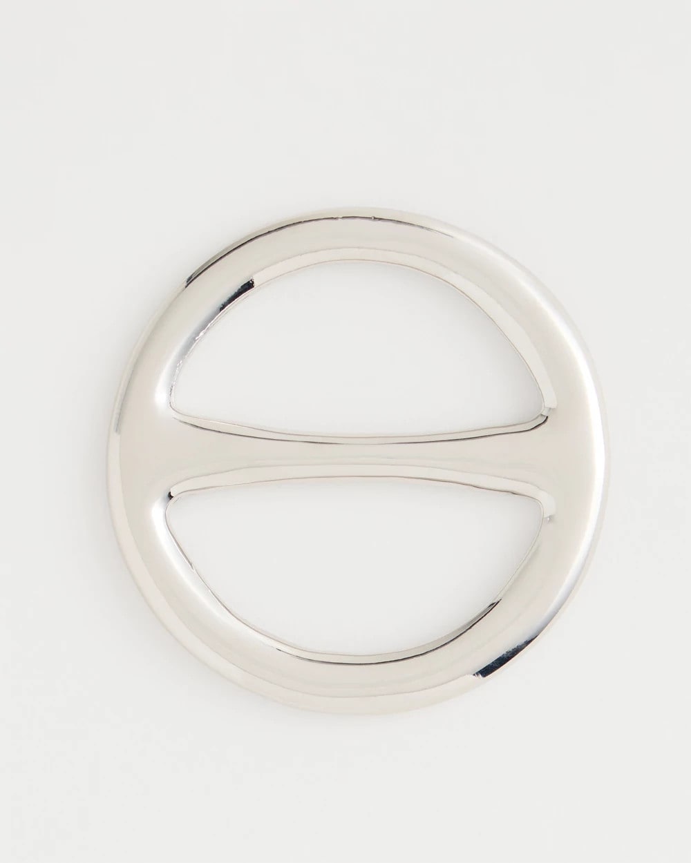 Silver Silvertone Scarf Ring