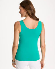 Topanga Green Microfiber Tank