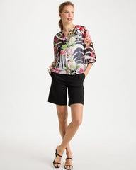 Cherry Lush Georgette Lightweight Printed Blouse