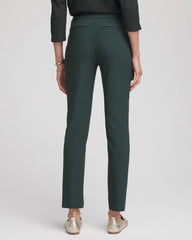 Darkest Spruce Lightweight Juliet Straight Ankle Pants