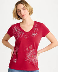 Cherry Lush Fireworks Tee