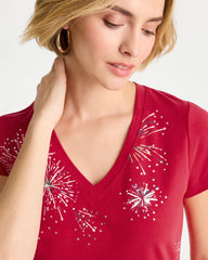 Cherry Lush Fireworks Tee