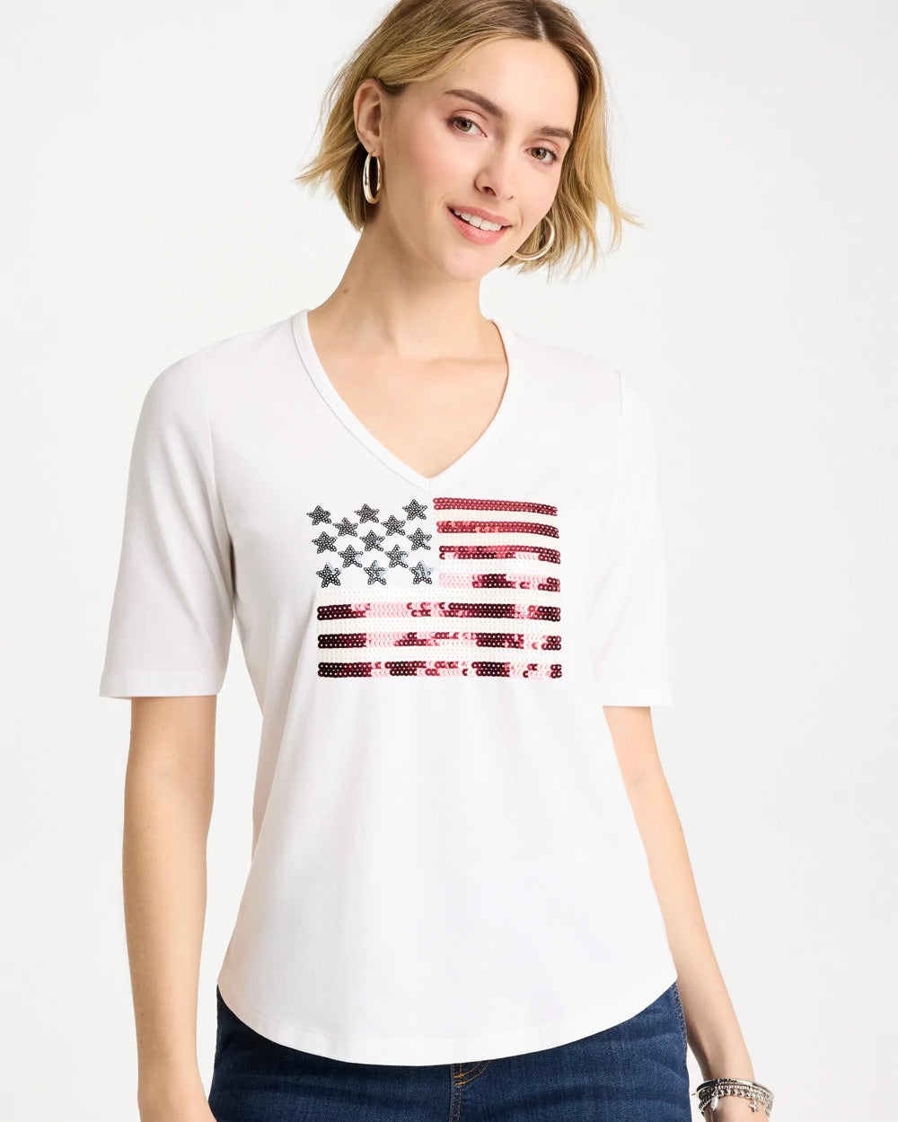 Alabaster Americana Tee