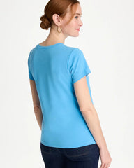 Blue Tide Perfect Crewneck Tee