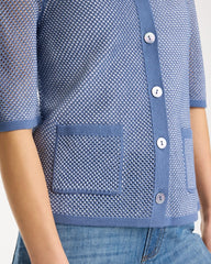 Blue Haven Mesh Lady Jacket Cardigan