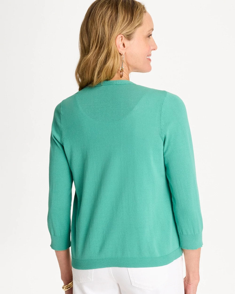 Green Clover Summer Romance Cardigan