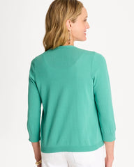Green Clover Summer Romance Cardigan