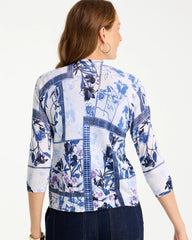 Alabaster Summer Romance Botanical Cardigan