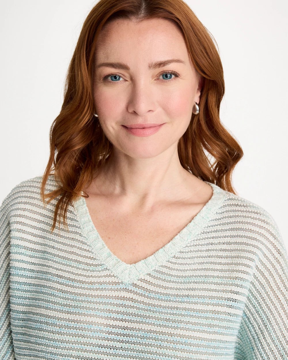 Passport Blue Space Dyed Pullover Sweater