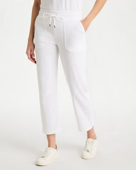 Alabaster Zenergy® Crosshatch Knit Cropped Pants