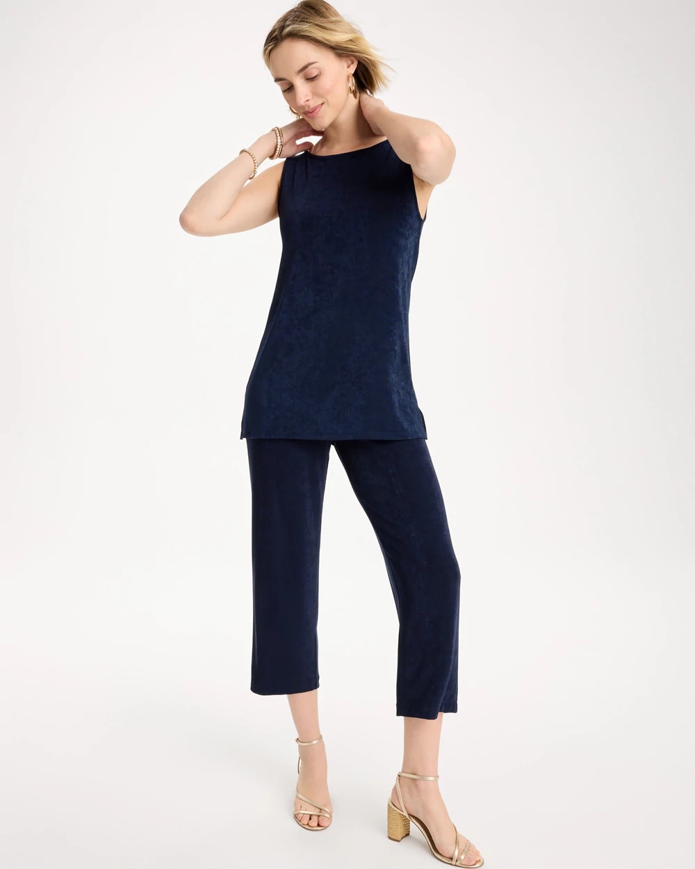 Travelers India Ink Travelers™ No Tummy Cropped Pants