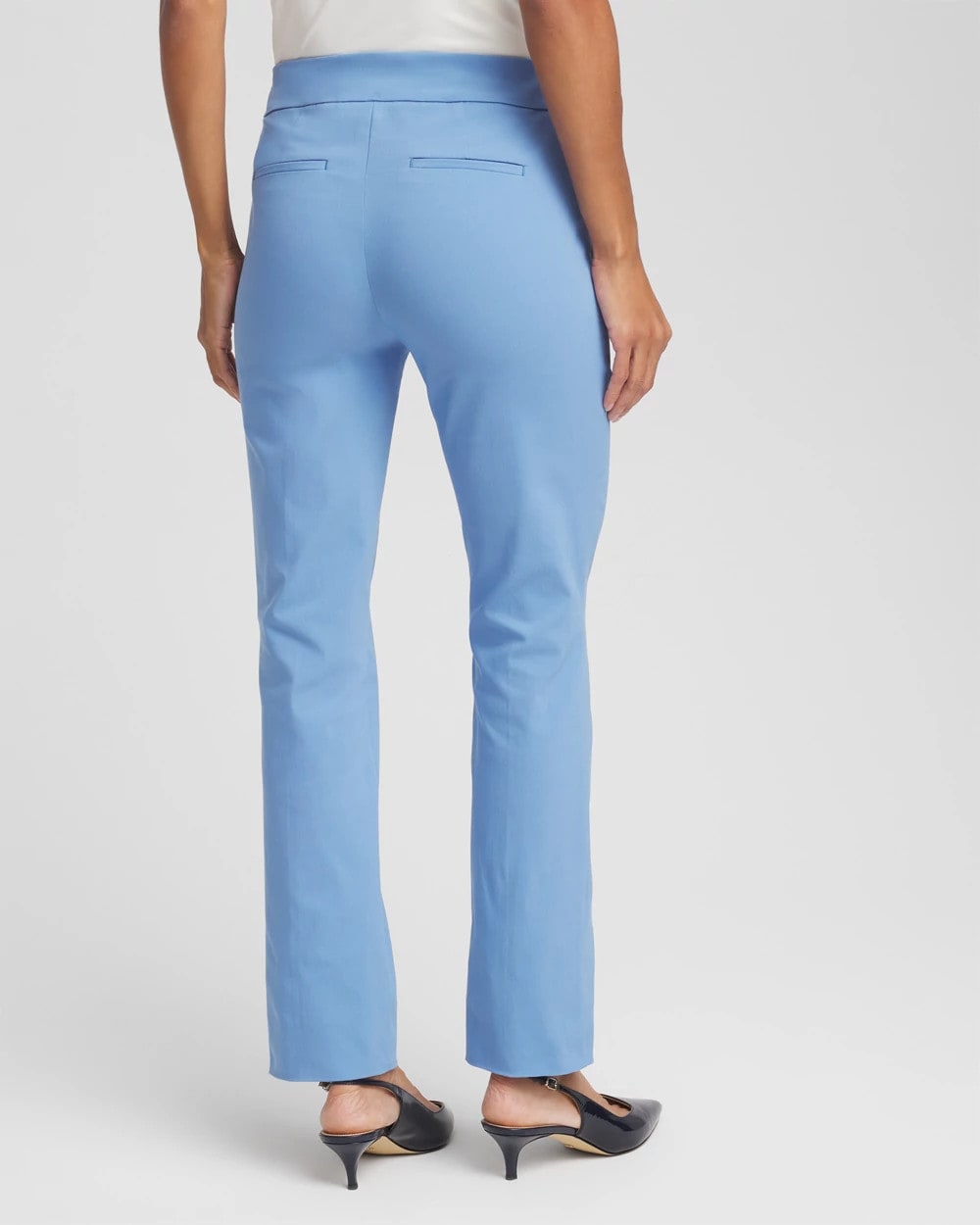 Tidal Blue Brigitte™ Slim Pull-On Pants