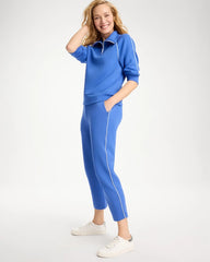 Amparo Blue Zenergy® Soft Pique Cropped Pants