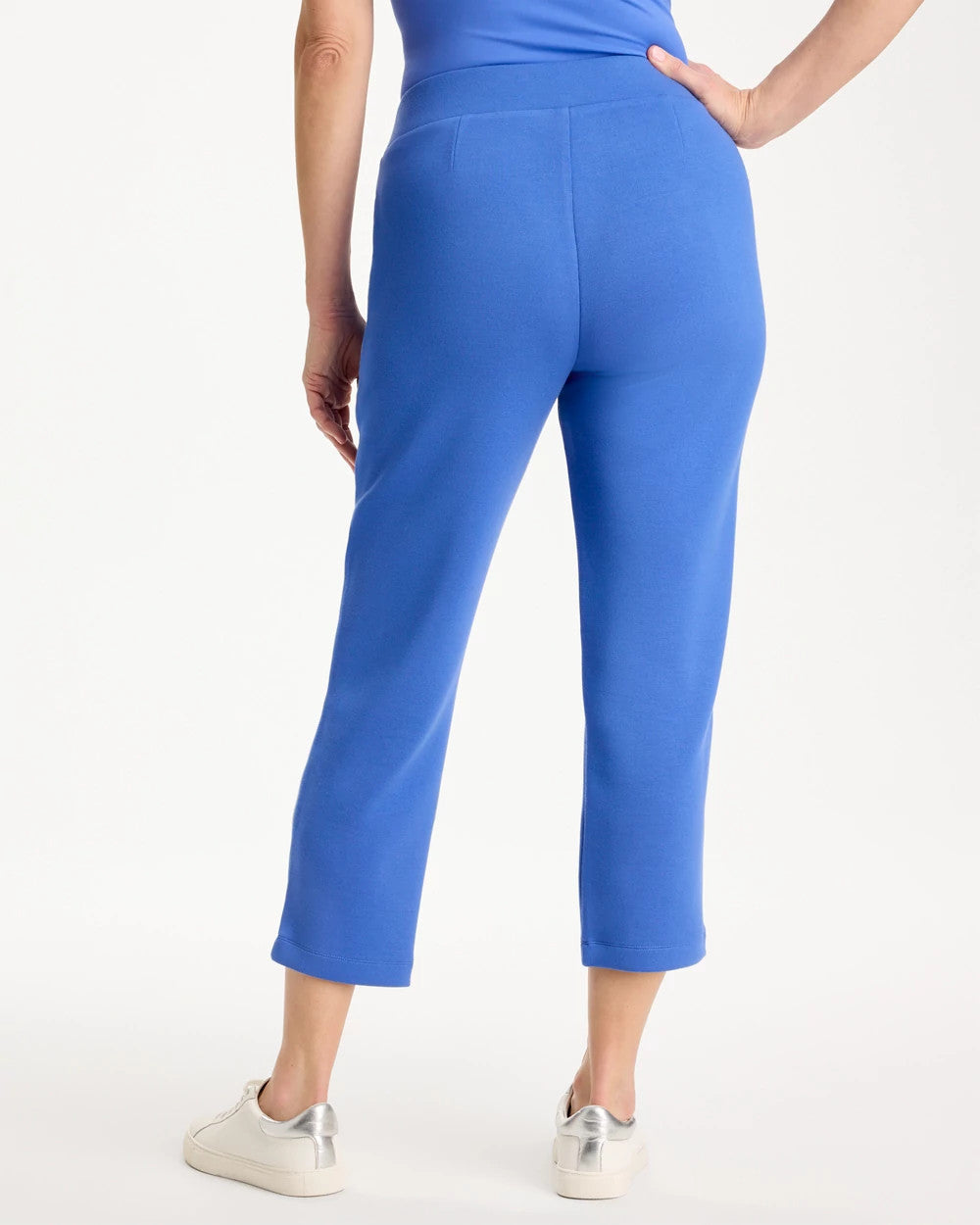 Amparo Blue Zenergy® Soft Pique Cropped Pants