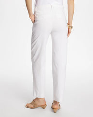 Alabaster Emme Fly Front Straight Crop Pants