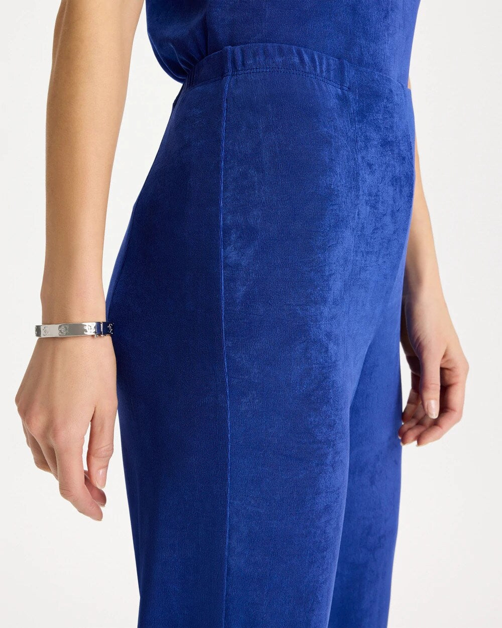 Rich Cobalt Travelers™ No Tummy Pants
