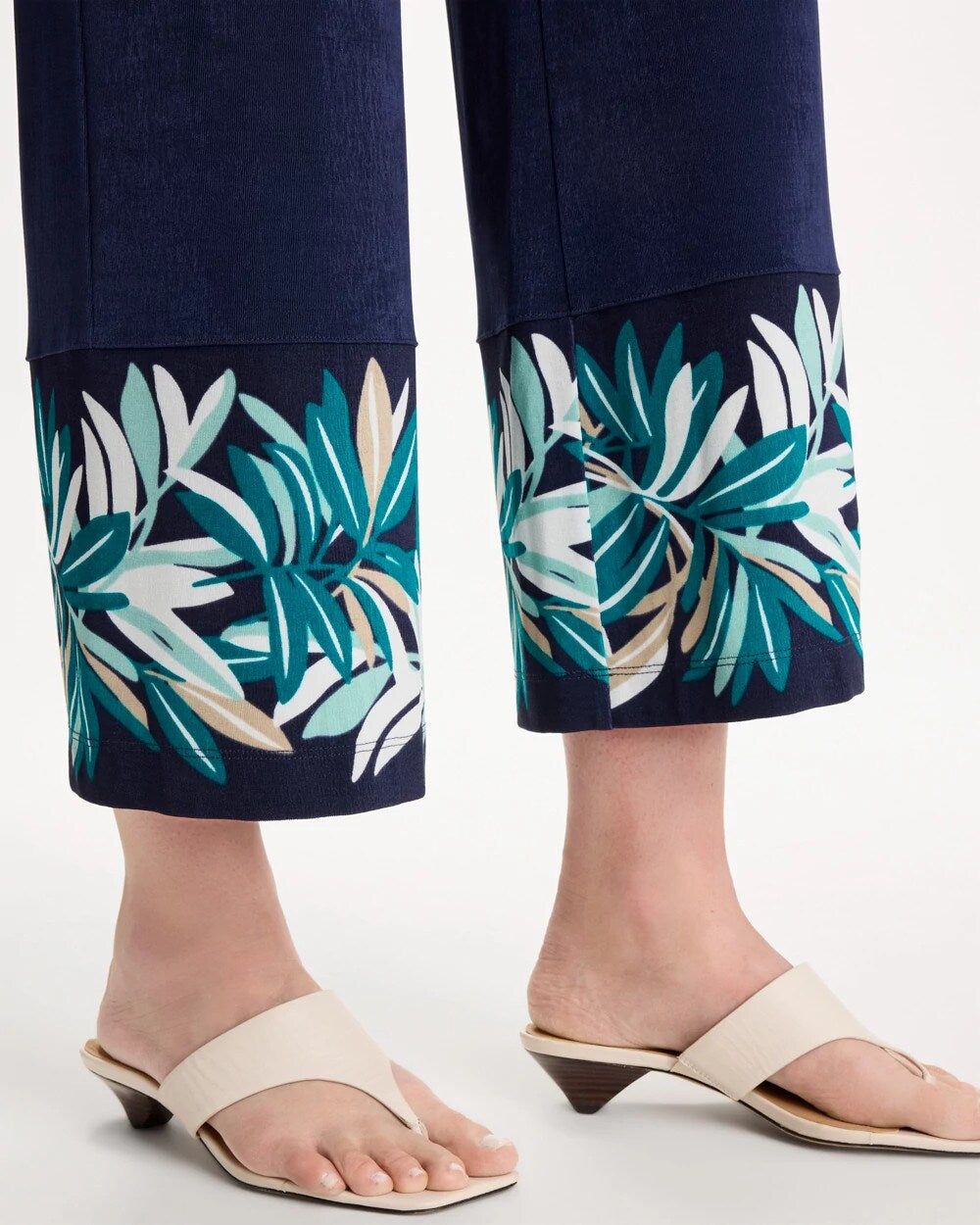 Kings Navy Travelers™ Palm Border Crop Pant