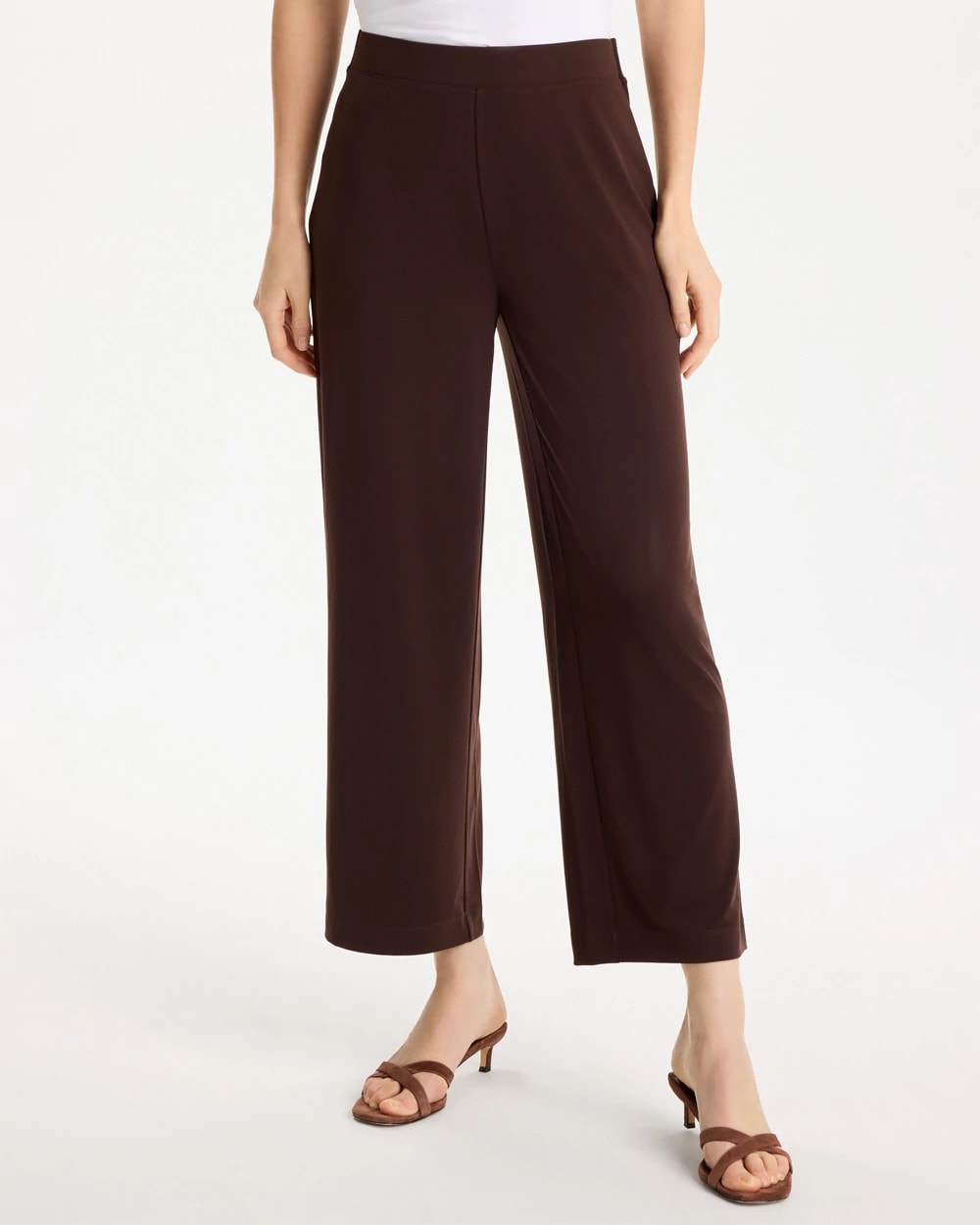 Cocoa Bean Travelers™ Knit Cropped Pants