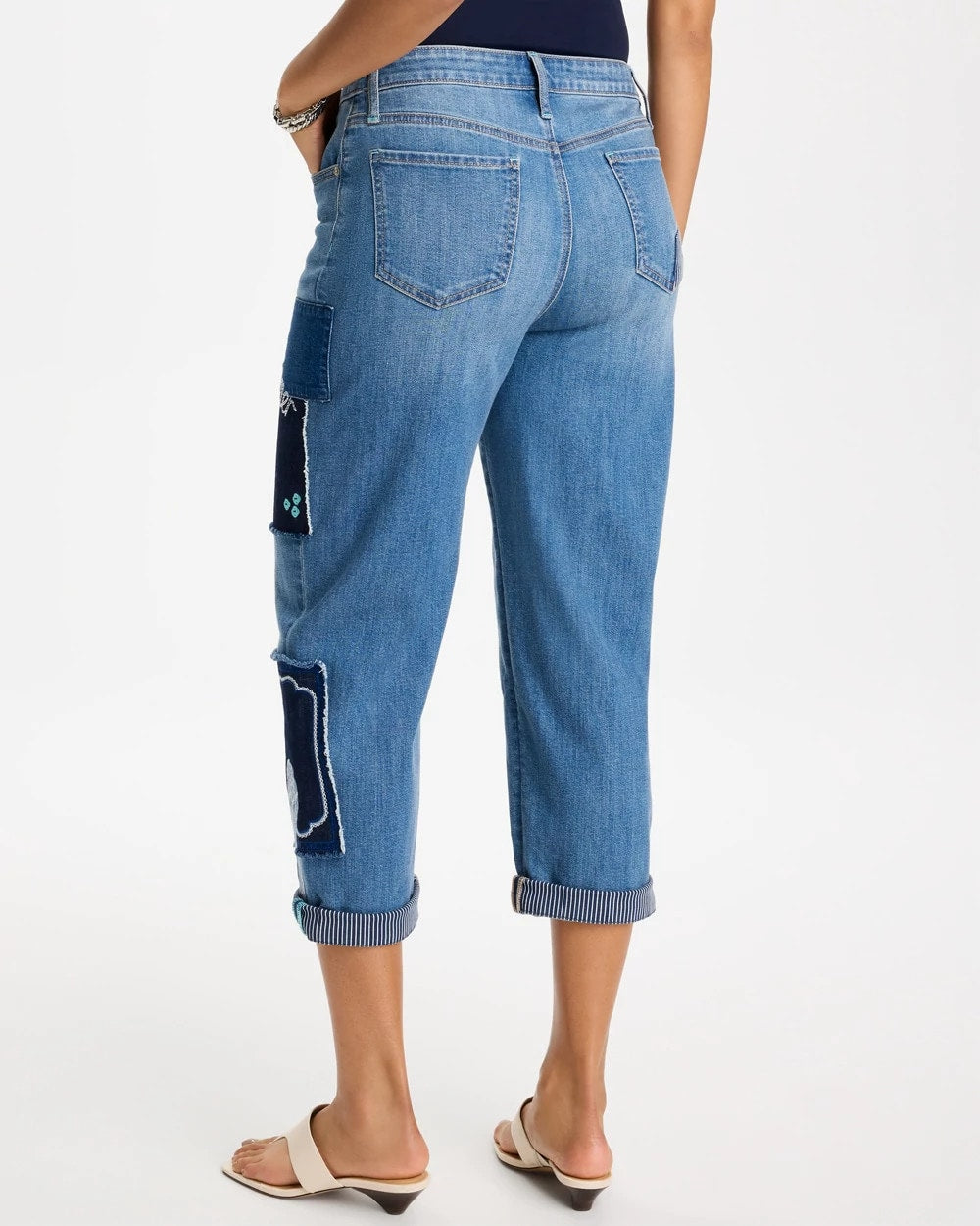 Underwater Indigo Relaxed Boyfriend Summer Jean