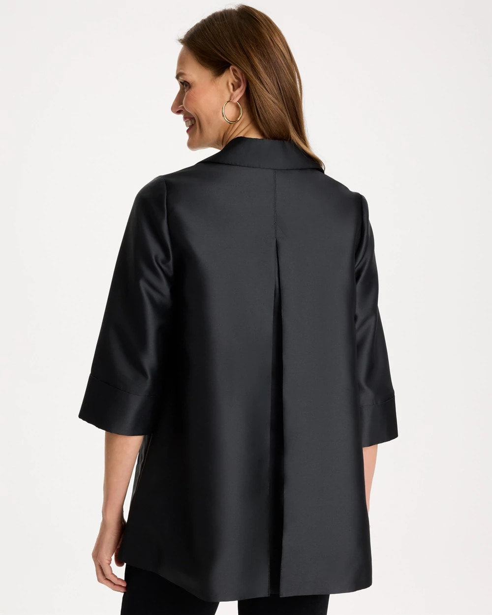 Travelers Black Travelers™ Collection Floral Long Jacket