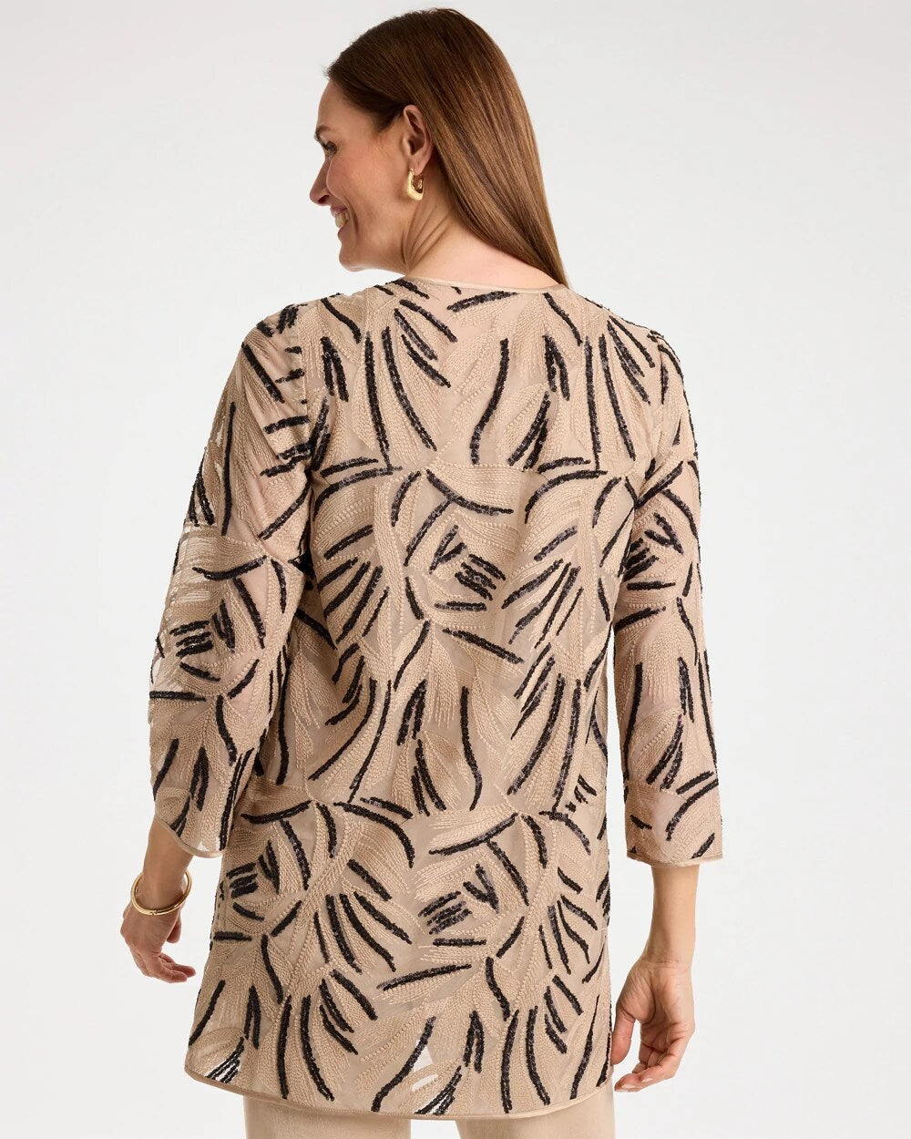 New Sonora Sand Travelers™ Collection Embroidered Sequins Jacket